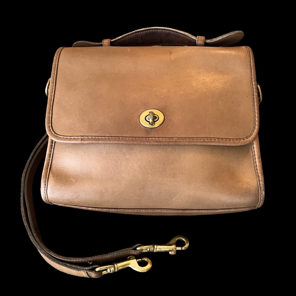 Vintage Coach Court Bag